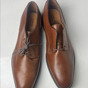 Johnston & Murphy Tan Leather Oxfords